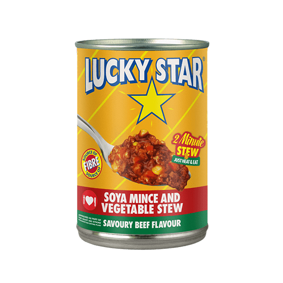 lucky star Soya Mince & Vegetable Stew Savoury Beef