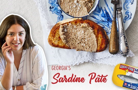 GEORGIA’S Sardine Pâté