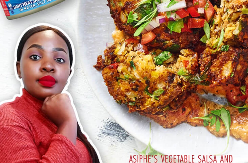 ASIPHE’S VEGETABLE SALSA AND Arrabiata Fishcakes - Lucky Star