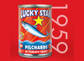 lucky star 1959 pilchards in tomato sauce