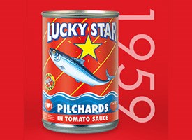 lucky star 1959 pilchards in tomato sauce