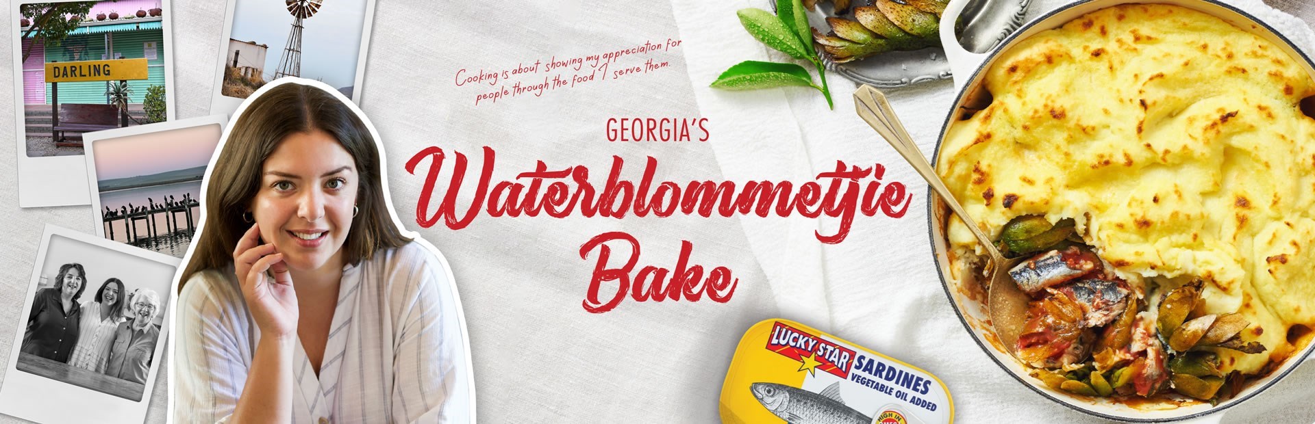 GEORGIA’S Waterblommetjie Bake