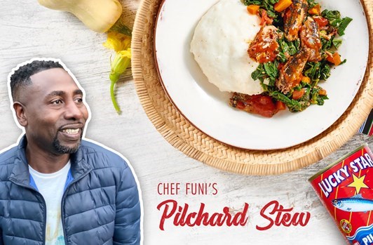 CHEF FUNI’S Pilchard Stew