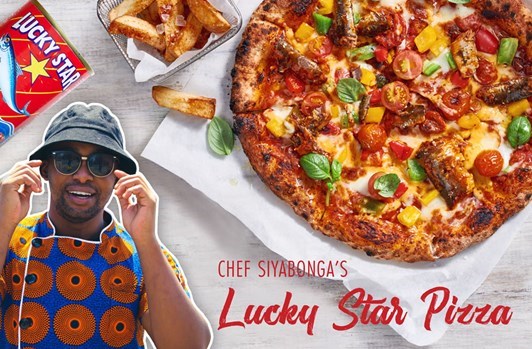 CHEF SIYABONGA’S Lucky Star Pizza